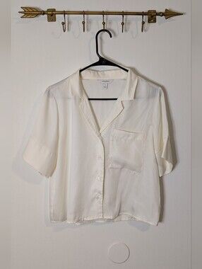 Boxy Button Down Shirt